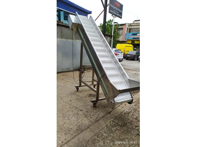 Climbing Transport Modular And PVC Stacking Conveyor  - 6