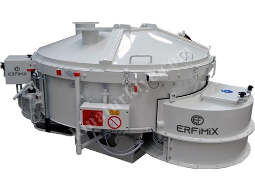 0.5m³ Pan-Mix (750 Lt) Concrete Pan Mixer