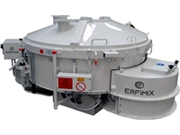 3M³ Pan-Mix (4500 Lt) Concrete Pan Mixer - 0
