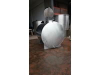Cuve de transport de lait en acier inoxydable de 1 000 litres - 0