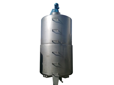 Mélangeur industriel à double enveloppe en acier inoxydable de 10000 litres avec chauffage - 0