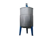 8000 Liter Stainless Steel Heated Stirring Industrial Mixer - 0