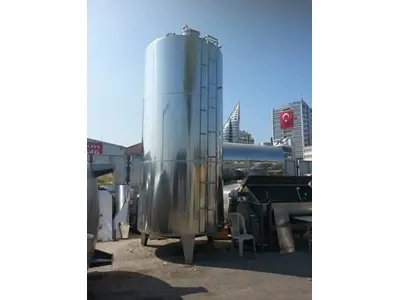 15 Tonnen Edelstahl Fruchtsaft Lagerung Lebensmittel Lagertank