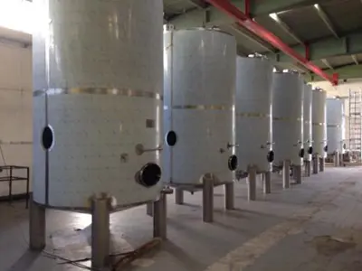 5000 Liter Edelstahl Olivenöl Lagertank