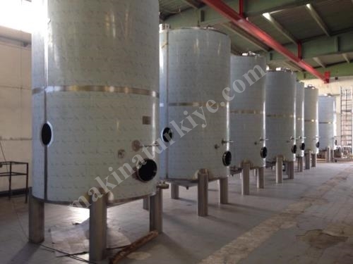 5000 Liter Edelstahl Olivenöl Lagertank
