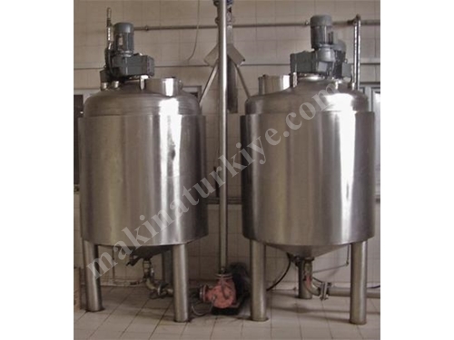 500 Liter Stainless Steel Heating Chocolate Melting Mixing Mixer