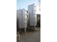 Stainless Steel 5 Ton Milk Storage Tank - 0