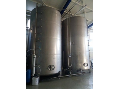 Alkohol Edelstahltank - 0