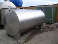 Réservoir d'eau en acier inoxydable de 5 tonnes - 0