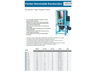 Shd-3L / Shd-1000L Bodenrohrtrockner - 0