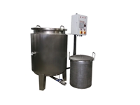 200-300 Kg Steam Jacketed Cooking Boiler - 0
