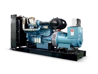 Baudouin 25 kVA Dieselgenerator mit Motor - 1