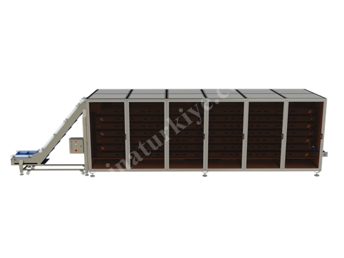 Product Cooling Deck Conveyor