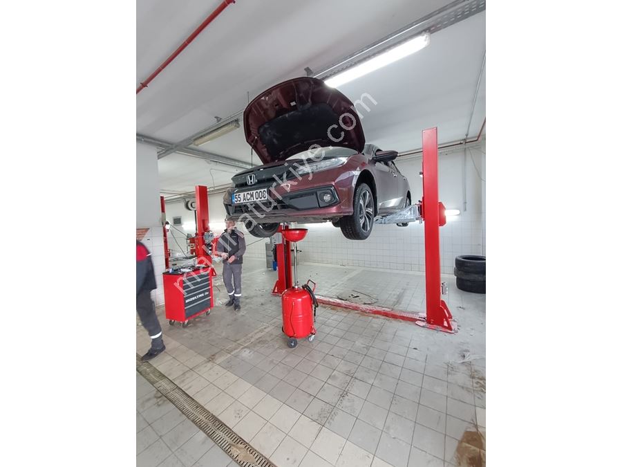 Élévateur de Voiture à Deux Colonnes Électrohydraulique de Type Écologique de 4 Tonnes sans Châssis