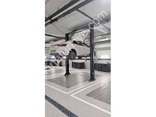 4 Ton Chassisless Electrohydraulic 2 Column Lift