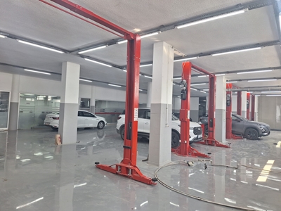 Lève-voiture électrohydraulique sans châssis de 4 tonnes à 2 colonnes - 4