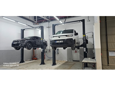 Lève-voiture électrohydraulique sans châssis de 4 tonnes à 2 colonnes - 6