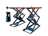 3.2 Ton Electrohydraulic Scissor Car Lift for Reception And Expertise - 0
