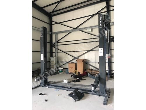 Electrohydraulic 2 Column Auto Lift With 4 Ton Chassis