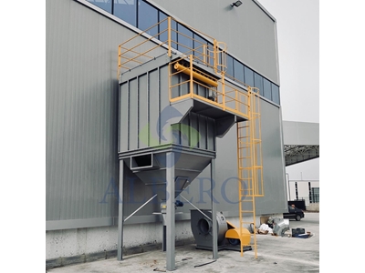 20000 M3/Hour 110 Bag Jet Pulse Filter Dust Collection Machine - 5