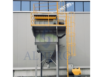 20000 M3/Hour 110 Bag Jet Pulse Filter Dust Collection Machine - 1