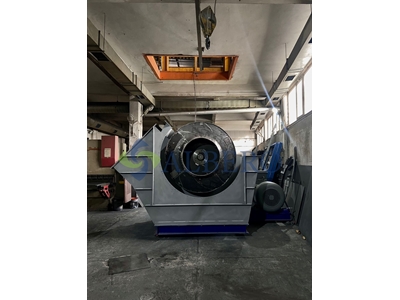 120000 M3/Hour Belt Pulley Driven Snail Fan - 1