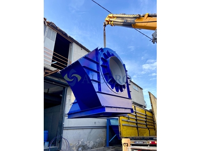 120000 M3/Hour Belt Pulley Driven Snail Fan - 7