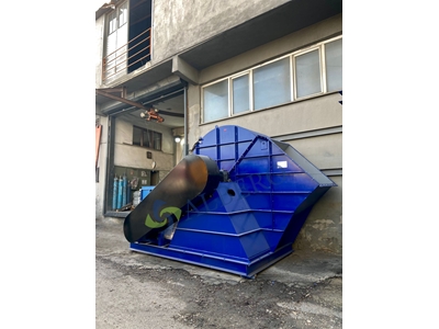 120000 M3/Hour Belt Pulley Driven Snail Fan - 4