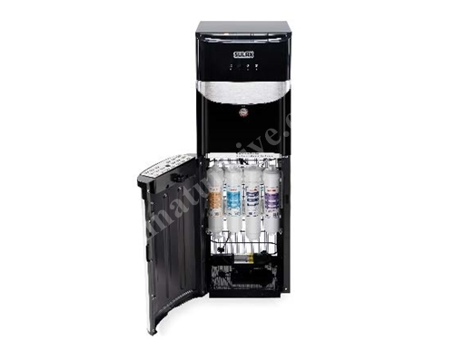 Distributeur d'eau glacée/chaude à température ambiante avec filtration Slx-200 6 litres