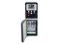 SLX-170 Black Hot Cold Room Temperature Purified Water Dispenser - 1