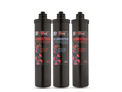 3-Piece Water Purification Cartridge Filter Set