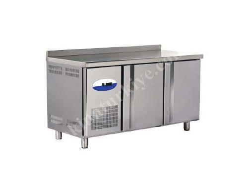 311 Liter 2 Glass Doored Stainless Counter-Top Refrigerator