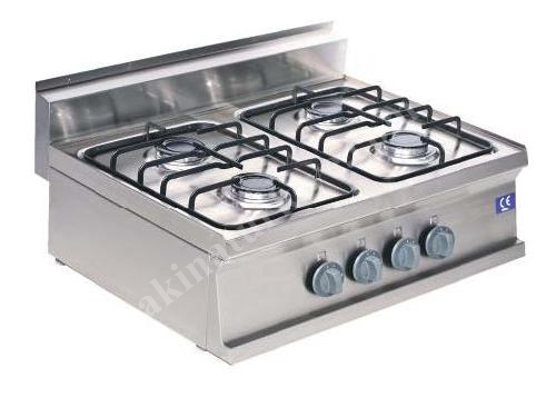 6K200g Stainless Steel Gas Countertop Stove