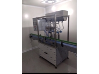 250-1500 Ml 4 Nozullu (800-2500 Adet / Saat) Otomatik Sıvı Dolum Makinası