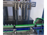 50-500Ml 6 Nozzle (800-2500 Units / Hour) Stainless Steel Automatic Liquid Filling Machine