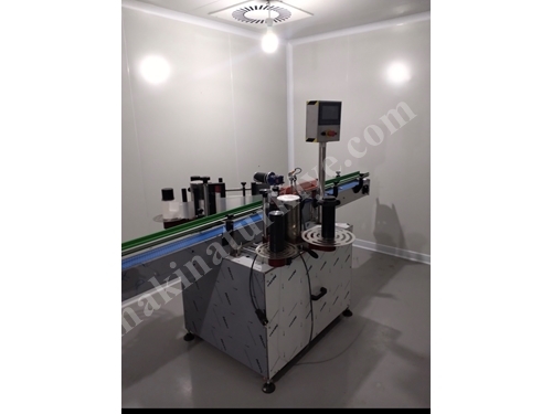 160X240 Mm Label With Round Square Double Sided Bottle Labeling Machine