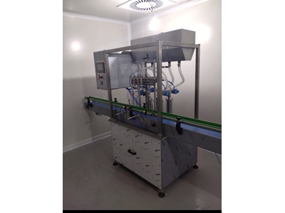 1000-5000 ml 10 Düzenek (800-2500 Adet / Saat) Paslanmaz Otomatik Sıvı Dolum Makinesi - 1