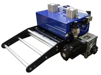 250 Mm Pres Besleme Rulo Sac Açıcı Sürücü Makinası