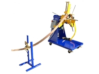 Machine de roulage de feuilles à rouleau d'alimentation de presse de 1000 mm 500 kg - 0