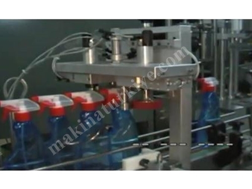 Püskürtme Sıvıları İçin Otomatik Triger Kapatma Makinası