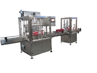 Machine de remplissage et fermeture de liquides servo de 100 ml à 1000 ml - 0