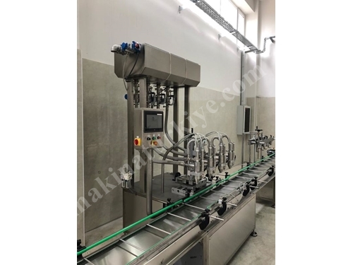 500Gr-50Kg 450-900 Units / Hour Load Cell Liquid Filling Machine