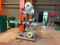 8500 Stück / Stunde Boden-Oberflächen-Etikettiermaschine