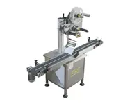 6000 Pieces / Hour Top Surface Label Pasting Machine