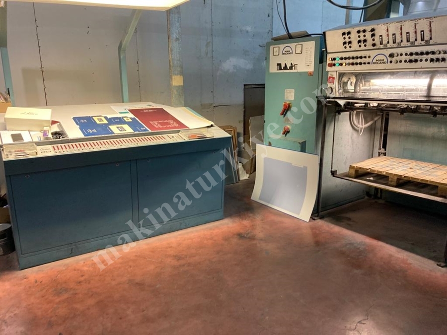 Roland 604 4 Renk Ofset Baskı Makinesi