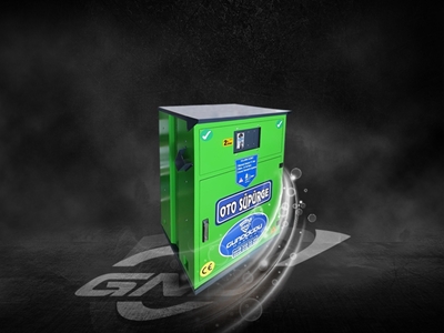 4200 Watt Paralı Jetonlu Oto Süpürge Makinası - 0