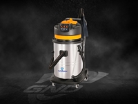 3X1200 Watt Motor Wet Dry Vacuum Cleaner Machine - 0