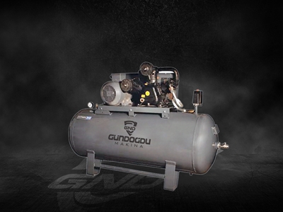 500 Liter 10 Hp Compression Piston Air Compressor - 1