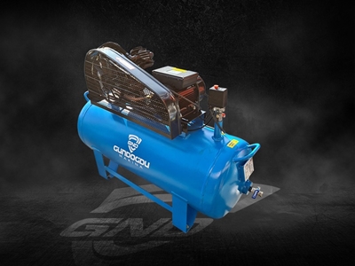 200 Litre Dual Head 2 Hp Piston Air Compressor - 0