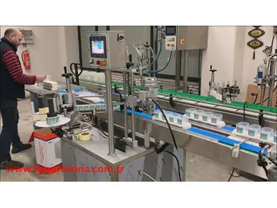 10-160 mm Ürüne Özel Etiket Yapıştırma Makinası